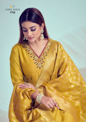 LABEL KHOJ 9649 TO 9708 NX TRADITINOL SALWAR SUIT WHOLESALER IN INDIA